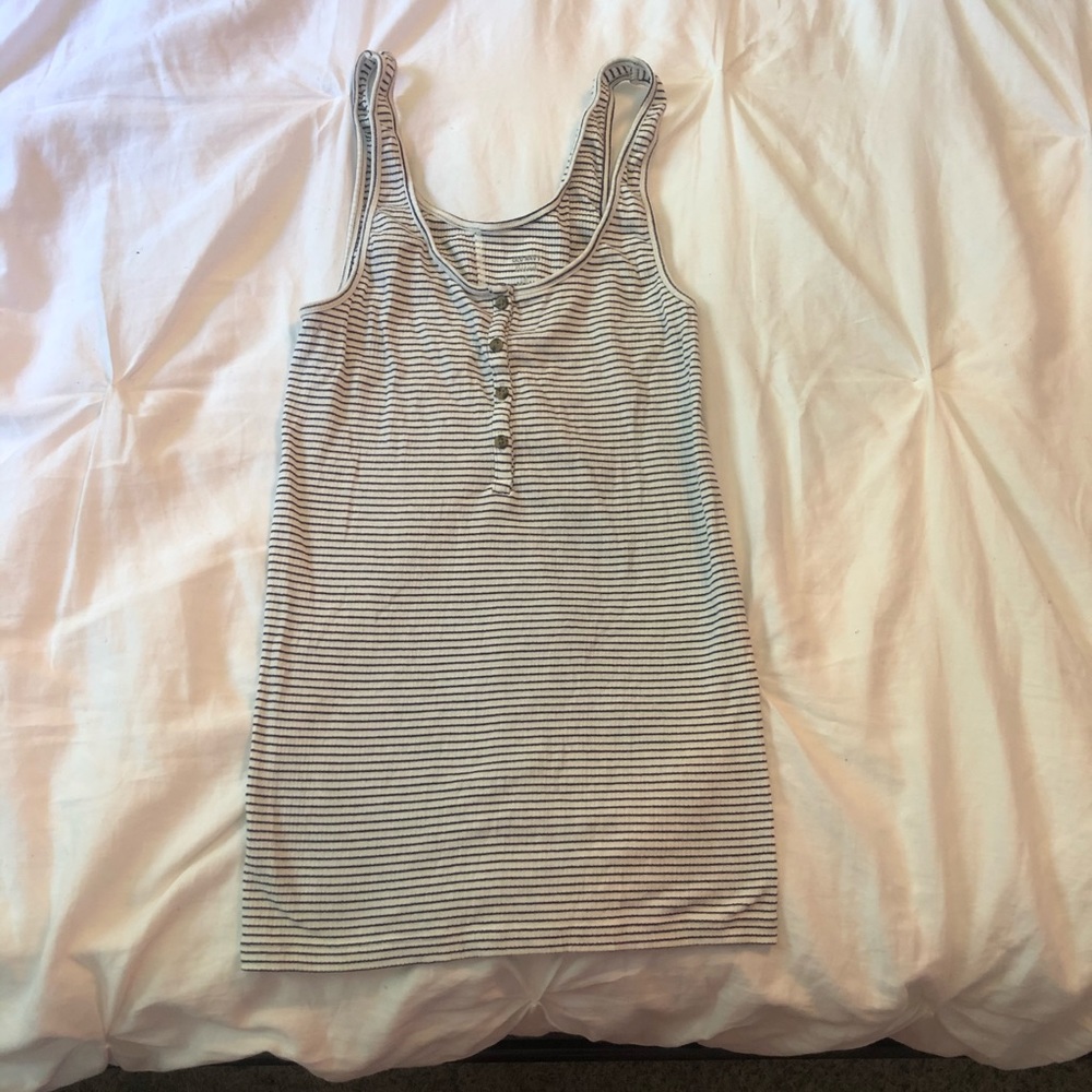 Stripped tank top